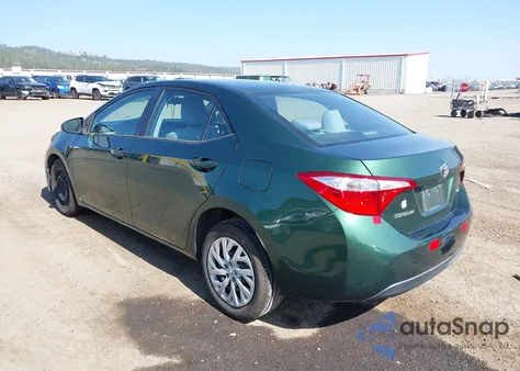 2016 Toyota Corolla Le from USA, damaged, VIN 2T1BURHE0GC561378